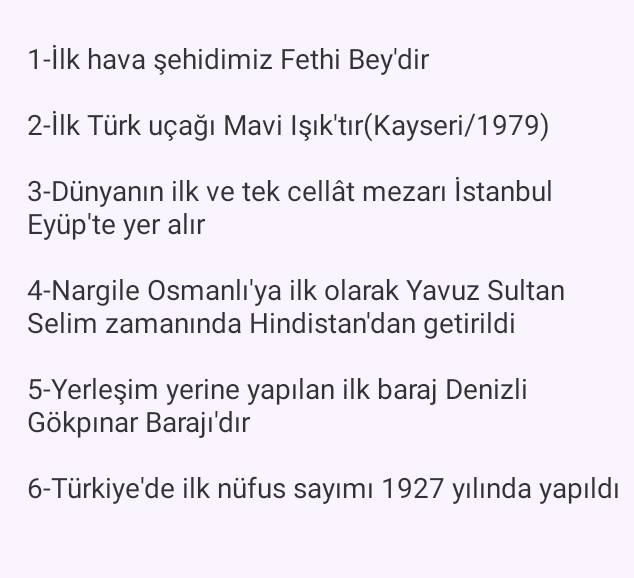 kpss tarihte ilkler