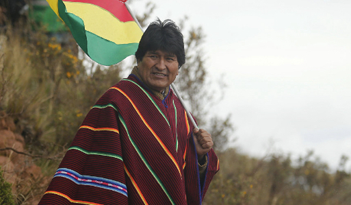 evo morales istifa