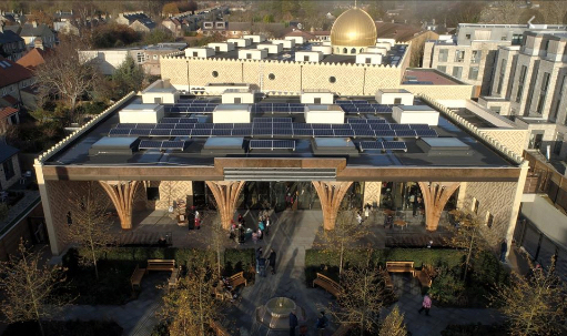 çevre dostu cami cambridge