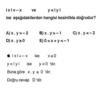 kpss matematik basit eşitsizlik sorusu