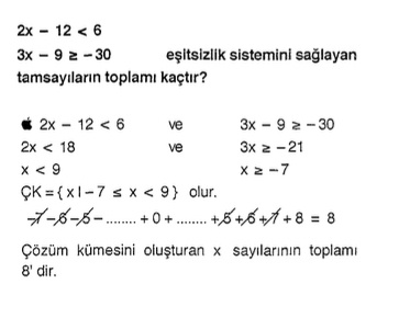 kpss matematik basit eşitsizlik sorusu