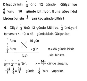 kpss matematik işçi saat problemi