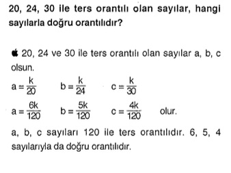 kpss matematik ters orantı sorusu