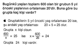 kpss matematik yaş problemi sorusu